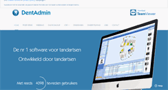 Desktop Screenshot of dentadmin.be